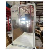 40 in. X 24 in. Bathroom Mirror w/ Defogger