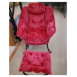 Lazy Chair with Folding Ottoman
