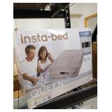 19in. Queen Air Mattress with Built-In Pump