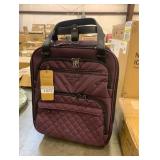 KROSER Small Softside Luggage, Eggplant Purple