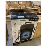 12 in. Rechargeable Party Speaker With Stand