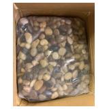 30 lbs River Rocks for Plants, Outdoor Landscaping