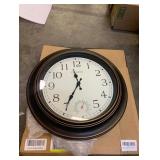 Large Outdoor Clock Waterproof 18" - Retro Indoor