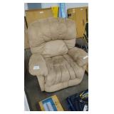 Rocking upholstered reclining chair