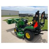 2021 John Deere Tractor, Includes Mower Deck, Snow Scoop & Bucket! ONLY 170 hours