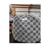 HIGOGOGO Round Stuffed Pouf Ottoman