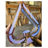 QQXX LED Lighted Liquor Bottle Display Shelf