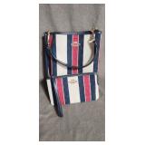 Michael Kors Black Pebbled Leather Hobo Handbag Crossbody