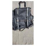 Michael Kors Leila Flap Medium Nylon Backpack Bag