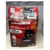 Husky 3 Gal. 120PSI Portable Electric Pancake Air