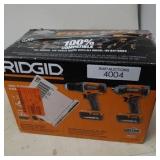 RIDGID 18V Cordless 2-Tool Combo Kit
