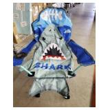 Kids folding chair shark