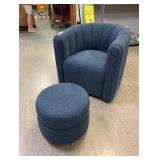 Chair with Ottoman