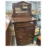 Antique Dresser w/ Mirror