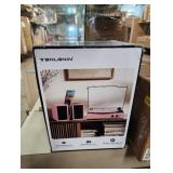 Vinyl Record Player with External Speakers