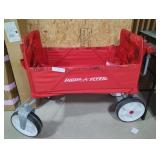 Red Radio Flyer wagon
