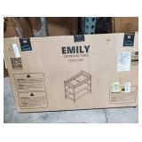 Dream On Me Emily Steel Grey Changing Table