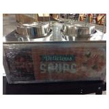 Duo well soup warmer
