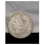 1921 Pluribus unum silver dollar coin