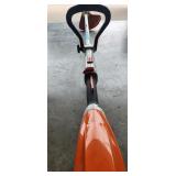 Stihl battery powered trimmer with battery