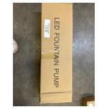 LED Fountain Pump