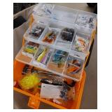 PLUSINNO Large 4-Layer Tackle Box with Tackle Included