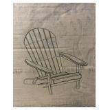 Foldable Outdoor Wood Chair