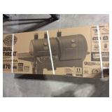 Dual Threat 2-Burner Gas and Charcoal Grill 