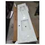 Double bathroom sink 84in 19-1/2in