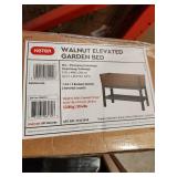 Walnut Elevated Garden Bed