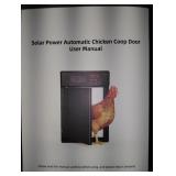 Automatic Chicken Coop Door Solar Powered