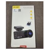 4K Dash Cam Front and Rear