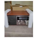 Retro Vintage Wood Bluetooth FM Home Radio