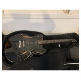 Oscar Schmidt by Washburn Delta King Hollowbody Electric Guitar