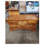 Laney cedar-lined storage chest/bench