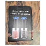 Gravity Electric Pepper and Salt Grinder Set