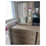 Perdue 13446/13020 Dresser Mirror Combo