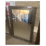Rectangular Barn Wood Mirror