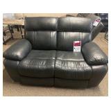 Hughes 15126 Ridgline Midnight Reclining Loveseat
