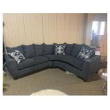 Nationwide Curved Sectional Sofa