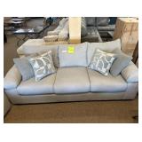 Hughes 19900 Cush Nickle Sofa