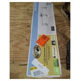 2 ft. 3-Light Brushed Steel LED Track Lighting Kit