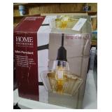 Home Decorators Collection 1-Light Aged Bronze Pendant Light