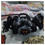 Adjustable leg spider Halloween decor