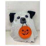 Halloween Novelty GHOST DOG Decorative Pillow