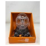 6.5" Halloween Plastic Animated Plasma Skull 