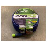 Ray Padula InfiniFlo 100ft Silver Medium Duty Garden Hose