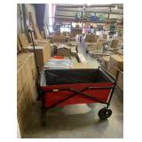 Seina Road Warrior Polyester Fabric Utility Cart 3.6 cu ft