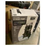 1/2 HP Cast Iron Sewage Ejector Pump