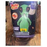 Full body alien costume child 7 to 10 years old